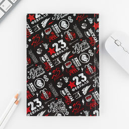 Подарочный набор 23 февраля, ежедневник А5, 80 л в твердой обложке и ручка - Artfox фото 6