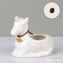 Кашпо Единорог / XN021 /уп 72/