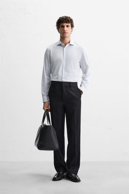 TEXTURED STRETCH SHIRT - Zara фото 9