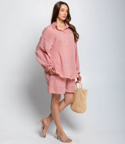 Костюм #КТ000190, пудровый - Dommod фото 3