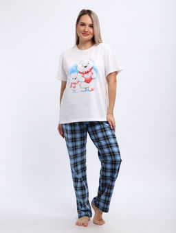 667 Комплект домашней одежды Мишки