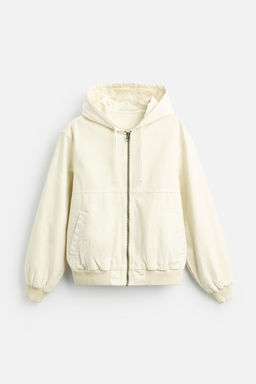 WASHED HOODED JACKET - Zara фото 15