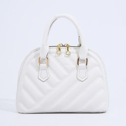 Сумка-клатч на клапане, цвет белый