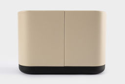 Подставка для кухонных принадлежностей, 19х13 см, 3 отд, металл/пластик, бежевая, Retro - Anna lafarg фото 6