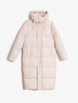 Пуховик с капюшоном - Emka фото 5