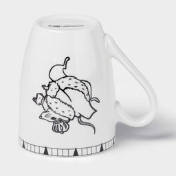 Кружка новогодняя Доляна Волшебная сказка, 330 мл, фарфор, белая