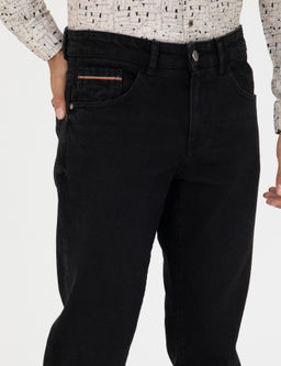 Siyah Slim Fit Jean Pantolon