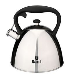 Чайник из нержавеющей стали 3 л со свистком (М-7145) /Rashel/