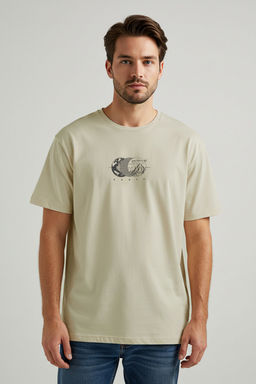 TRENDYOL MAN Siyah Oversize/Genis Kesim Bask?l? %100 Pamuklu T-Shirt TMNSS23TS00261 - Trendyolmilla фото 51