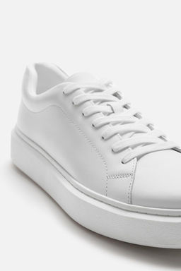 CHUNKY LEATHER SNEAKERS - Zara фото 6