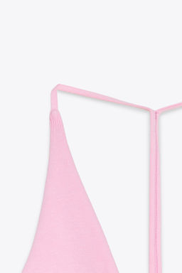 HALTER TOP WITH STRAP DETAIL - Zara фото 7