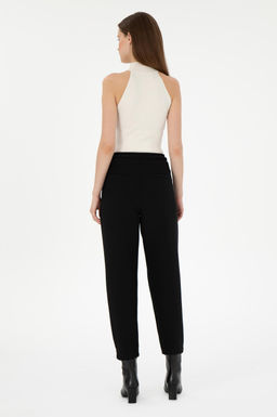 Женские черные брюки из плотной ткани Неожиданная скидка в корзине - U.s. polo assn фото 4