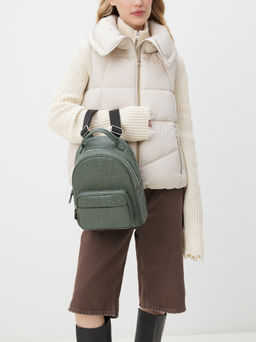 Женский рюкзак ARMANI EXCHANGE LIZ Артикул 4081507, серо-зеленый  фото 2