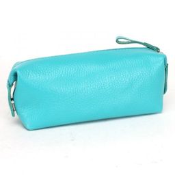 Косметичка Croco-К-721 натуральная кожа (1 отдел), бирюза флотер (110) 232978