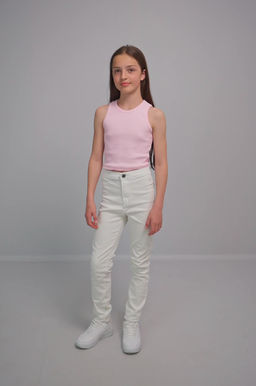 Майка-топ в рубчик для девочки Happyfox  фото 51