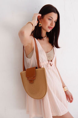 12534 Платье пляжное кремовое из хлопка - Martichelli фото 7