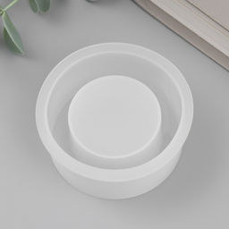 Молд силикононовый «Подсвечник. Лаконичность» 7 х 7 х 2,7 см