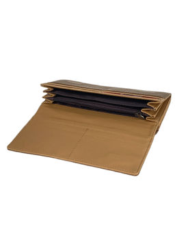 Женское портмоне из искусственной кожи, цвет коричневый - Greta фото 2