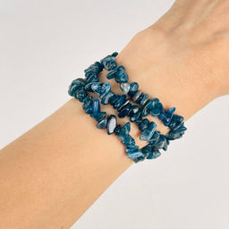 Бусины для украшений из Апатита крошка 40 см