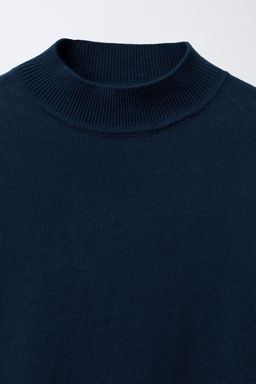FINE KNIT HIGH NECK SWEATER - Zara фото 3