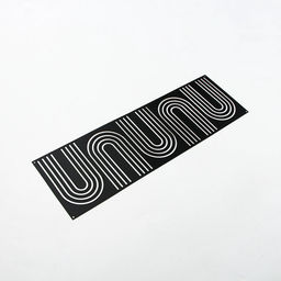 Цена за 5 шт. Трафарет для торта «Абстракция», 32×10 см