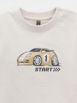 КР 302628/светло-бежевый 0783 к572 фуфайка (футболка) д/мал яс