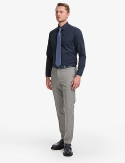 Lacivert Slim Fit Arm_rl_ Uzun Kollu G_mlek