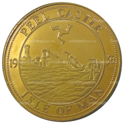 Монетовидный жетон 1 крона 1936 года Остров Мэн (паттерн Едварда VIII)