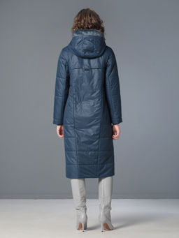 25315 Пальто дем. синий - Dizzyway фото 6