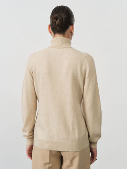 Водолазка из кашемира 5040 бежевая