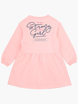 Платье для подростка с принтом UD 7744 крем-роз - Mini maxi фото 4