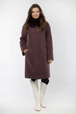 02-3011 Пальто женское утепленное