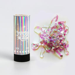 Цена за 24 шт. Хлопушка пружинная Загадай желание, 11см - Страна карнавалия фото 3