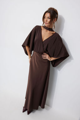 Платье LYUSHe 4252 коричневый  фото 7