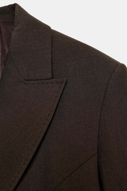 OVERSIZE DOUBLE-BREASTED BLAZER - Zara фото 9