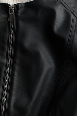 Chaqueta revestida con peplum - H&m фото 8
