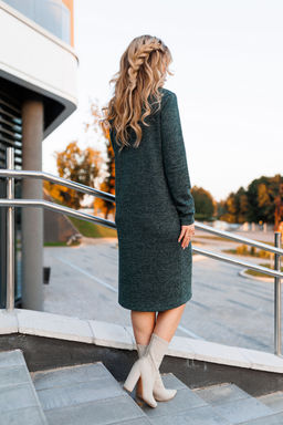 Платье AMORI 9788 изумруд  фото 3