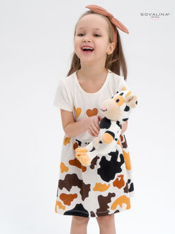 Платье Лето тофу-муму сердечки LE - Sovalina фото 9