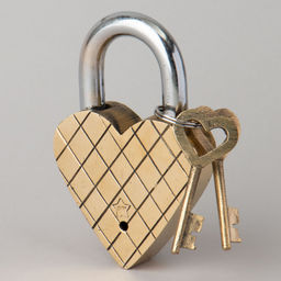 ЗАМОК ДЕКОРАТИВНЫЙ С КЛЮЧАМИ 10*7СМ - Lefard фото 4