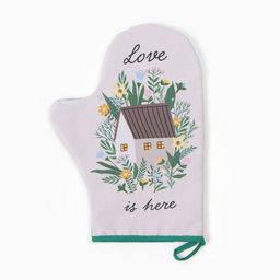 Варежка-прихватка Доляна Милый дом 20х28 см, 35% хл, 65% пэ, ватин 250 г/м2  фото 2