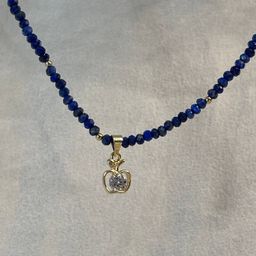 Чокер с подвеской из Лазурита 42 см +