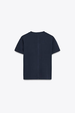 MERCERISED COTTON T-SHIRT - Zara фото 17