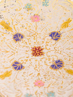 Ваза фруктовница набор из 2 штук. 5 №Фр 5241/4 (эмаль белая) - Ганг фото 4