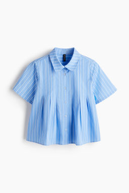 Camisa de popelina con pliegues - H&m фото 2