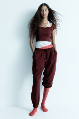 Joggers de talle alto