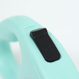 Рулетка с принтом Щенок, 5 м, чёрно-мятная - Пижон фото 3