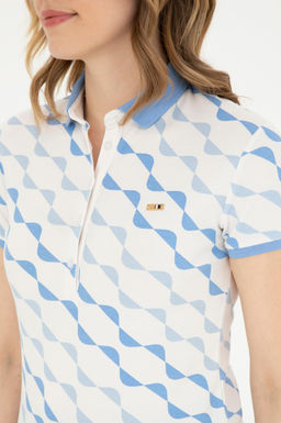 Женская темно-синяя футболка - U.s. polo assn фото 14