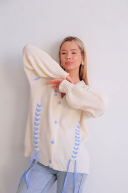 Martichelli Кардиган молочный фото 2