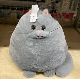 Мягкая игрушка кот Беляш 35 см , Перситский котик антистресс , серый - Buro фото 2