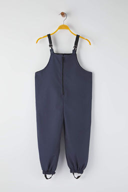 Indigo Duz Halter Yaka Regular Unisex Cocuk Yagmur Tulumu TKDAW26TU00001 - Trendyolmilla фото 2